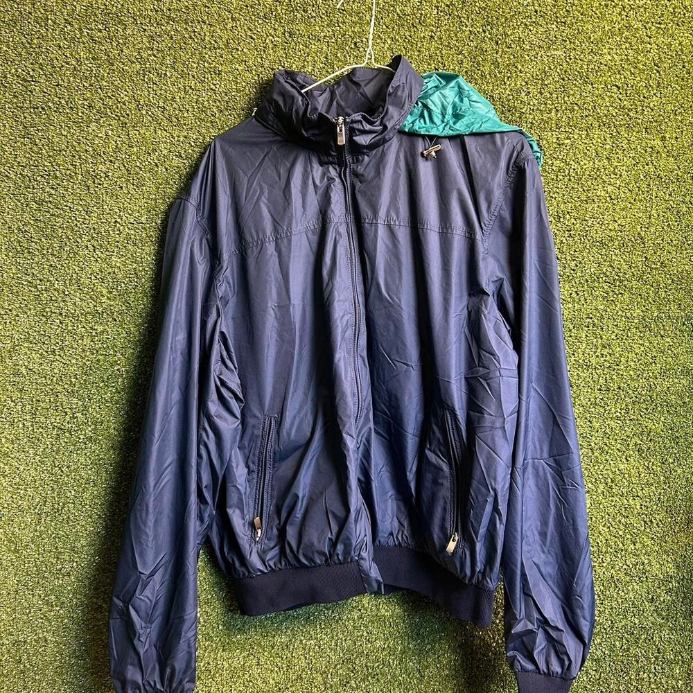 Robert-talbott Men's Navy and Blue Jacket